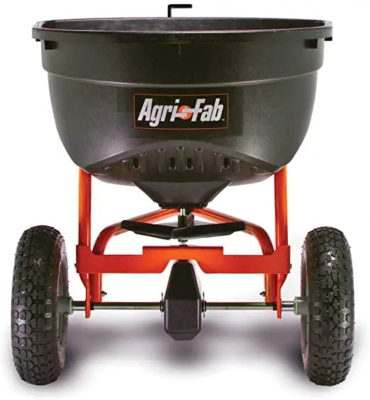 130-Pound Tow-Behind Broadcast Spreader ¨C Heavy-Duty Lawn &amp; Garden Fertilizer and Seed Distributor