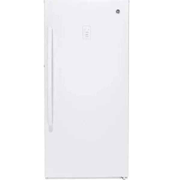 14.1 Cu. Ft. Frost-Free Upright Freezer in Sleek White Finish