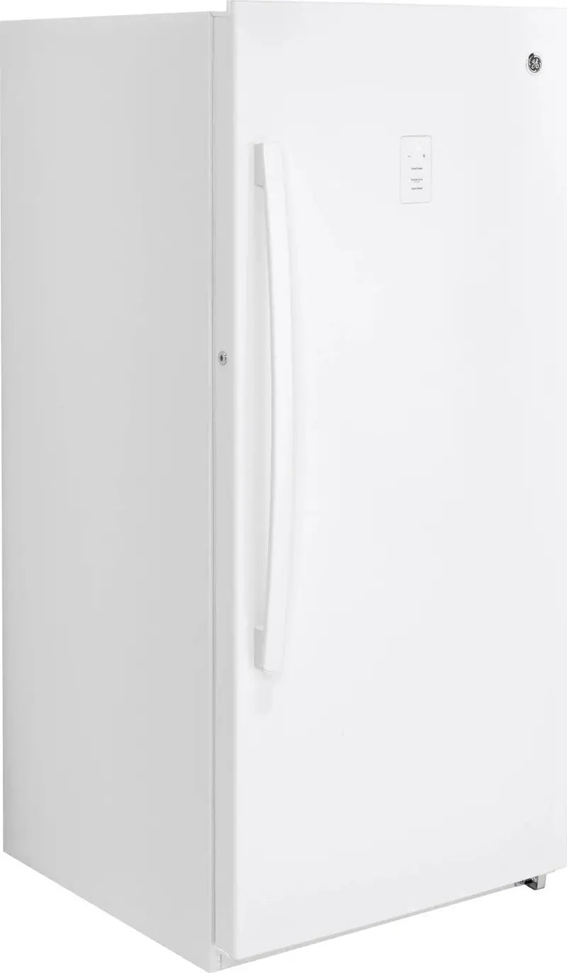 14.1 Cu. Ft. Frost-Free Upright Freezer in Sleek White Finish