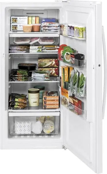 14.1-Cubic-Foot Frost-Free Upright Freezer ¡ª White Finish (Model FUF14DLRWW)