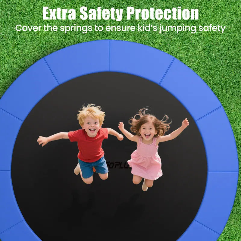 14-Foot Universal Round Trampoline Safety Pad ¨C Waterproof Protective Cover