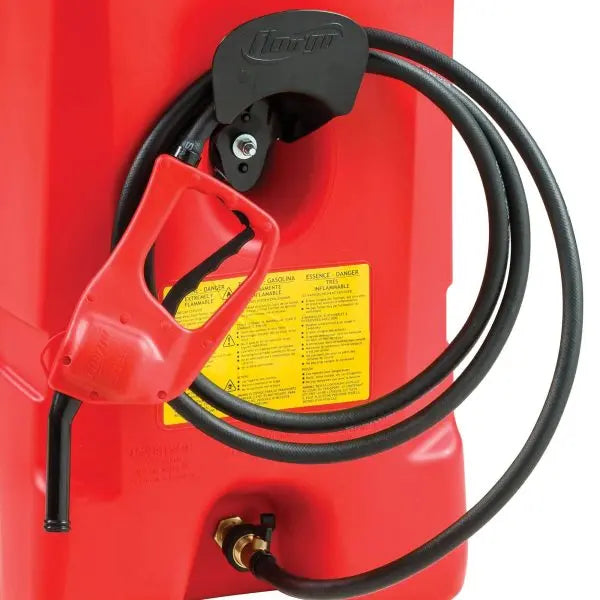 14-Gallon Portable Gas Fuel Tank with Built-In Pump ¡ª 2-Pack (Red)