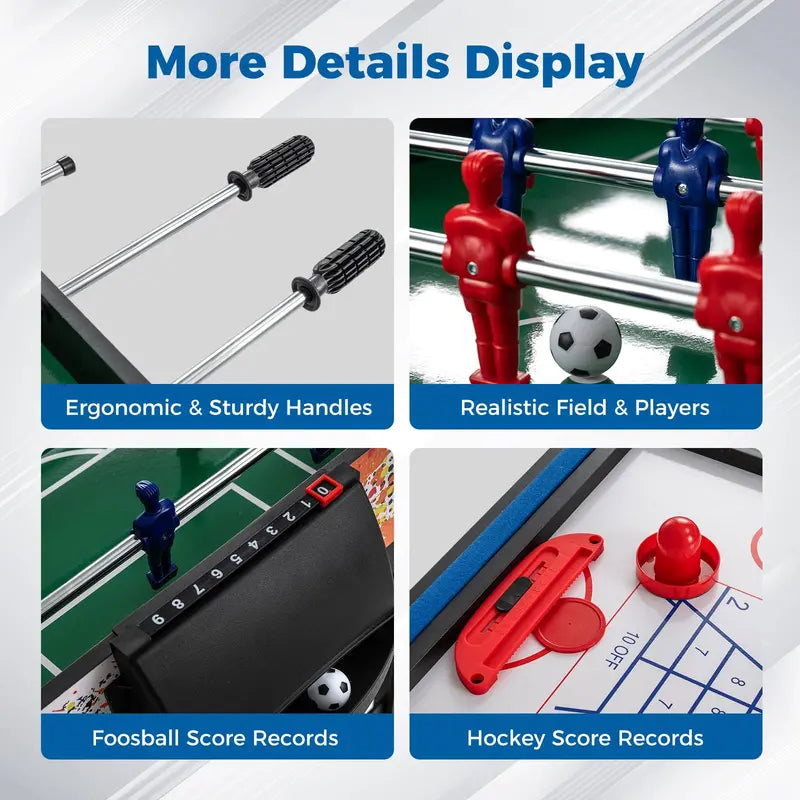 14-in-1 Multi-Game Table for Home Arcade Enthusiasts and Adult Game Nights