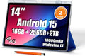 14-Inch Android Tablet ¨C 16GB RAM. 256GB Storage. 4G LTE Connectivity