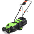 14-Inch Corded Electric Lawn Mower ¨C 12-Amp Push Mower with Grass Bag & Foldable Handle