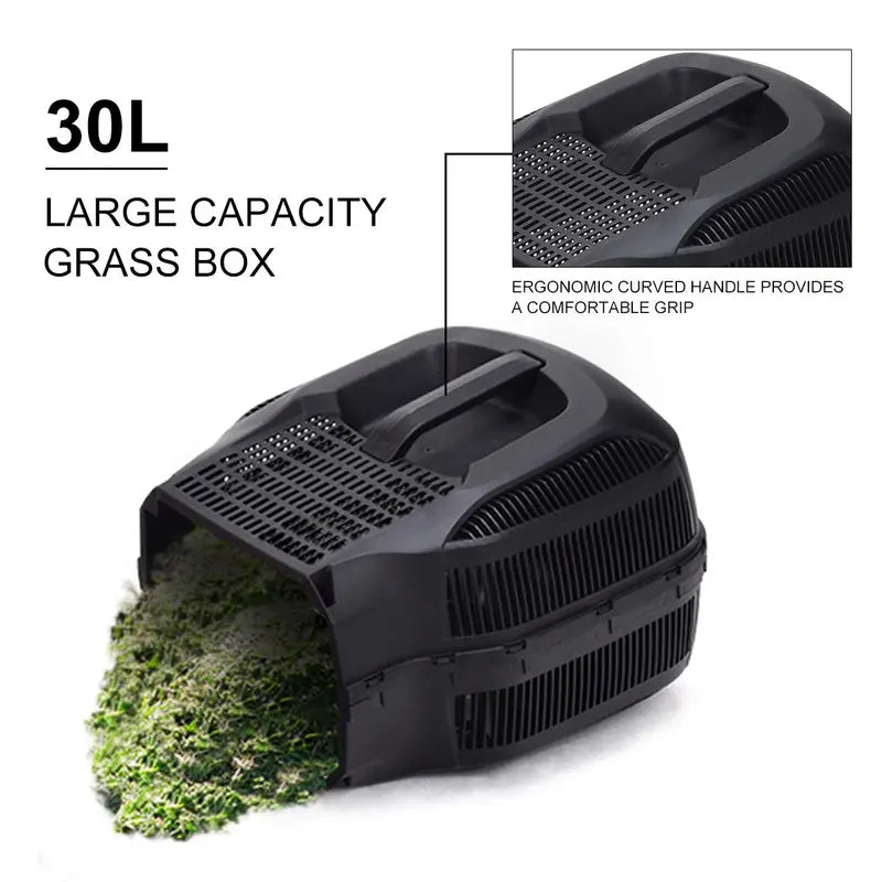 14-Inch Corded Electric Lawn Mower ¨C 12-Amp Push Mower with Grass Bag & Foldable Handle