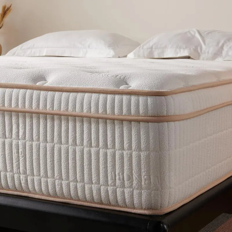 14-Inch Queen Hybrid Mattress with Cooling Gel Memory Foam and Zoned Pocket Springs | CertiPUR-US Certified. Pressure-Relieving & Motion-Isolating Bed-in-a-Box