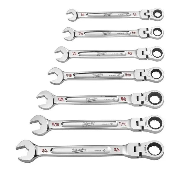 14-Piece 144-Position Ratcheting Combination Wrench Set ¨C SAE &amp; Metric