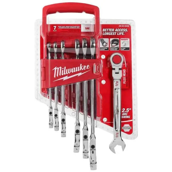 14-Piece 144-Position Ratcheting Combination Wrench Set ¨C SAE &amp; Metric