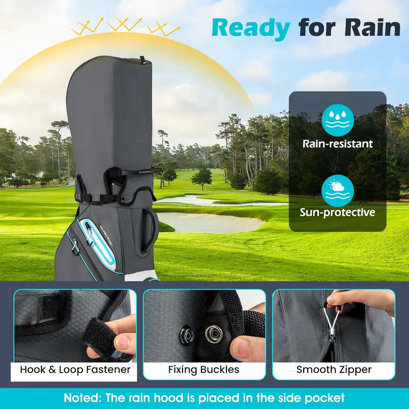 14-Way Divider Portable Golf Bag ¨C Lightweight Carry Solution for Men and Women