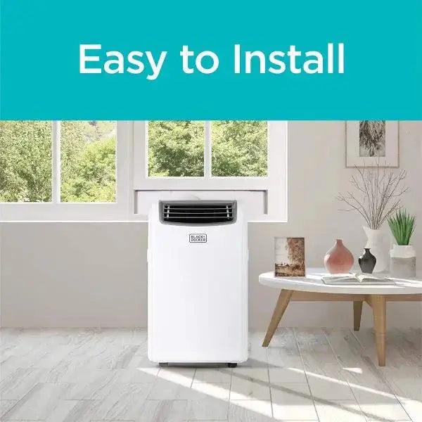 14.000 BTU Portable Air Conditioner with Heater ¨C White 3-in-1 Unit Featuring Remote Control &amp; Smart Cooling