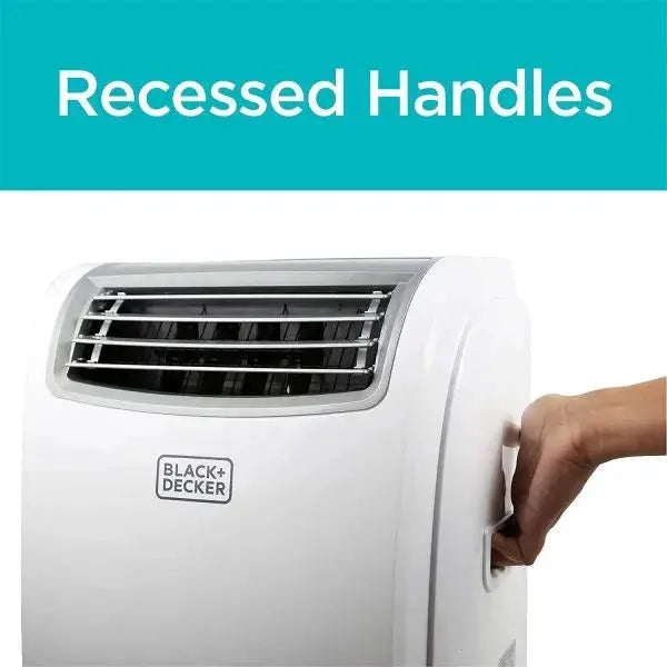 14.000 BTU Portable Air Conditioner with Heater ¨C White 3-in-1 Unit Featuring Remote Control &amp; Smart Cooling