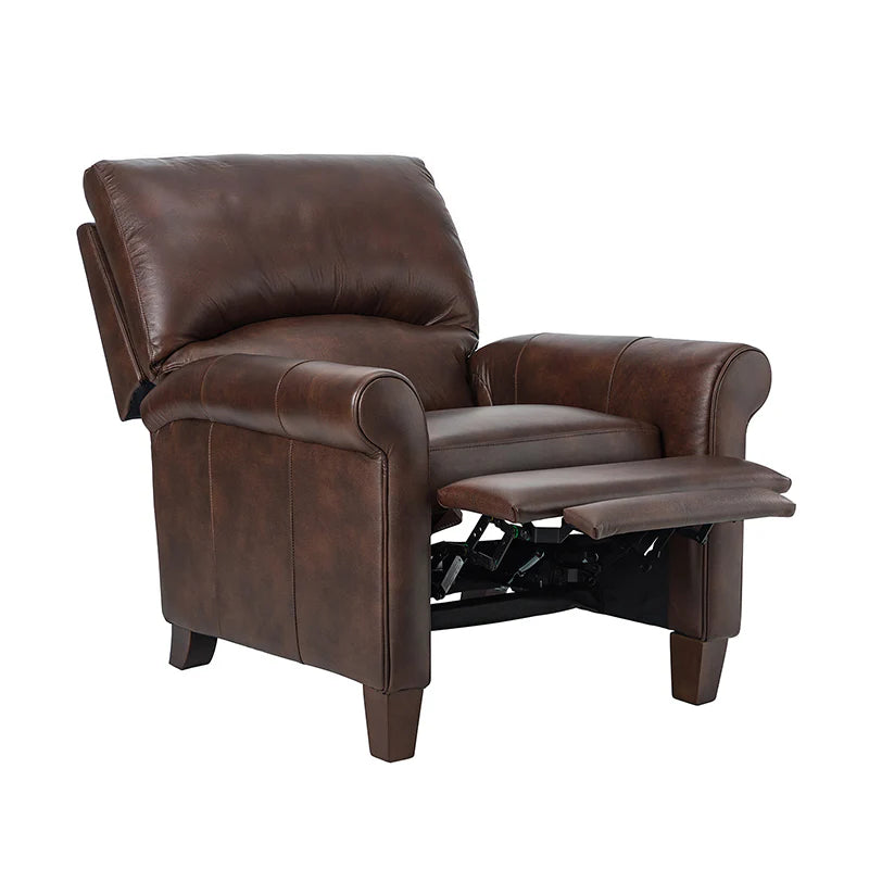 Eliana 33.07 Wide Genuine Leather Manual Recliner