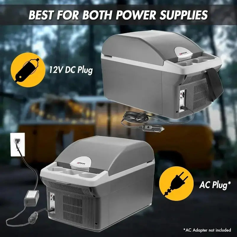 14L Thermoelectric Car Cooler &amp; Warmer ¨C Compact Personal Portable Cooler for Vehicles