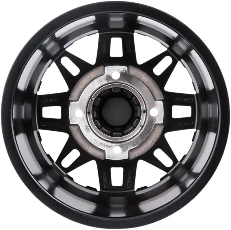 14×7 Machined/Black UTV Rims ¨C 4.0″ + 3.0″ Offset ¨C Precision-Fit for Polaris RZR XP Turbo EPS