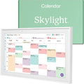 15-Inch Digital Wall Planner &amp; Family Chore Board ¨C Interactive 2025 Calendar Display with Touch Interface