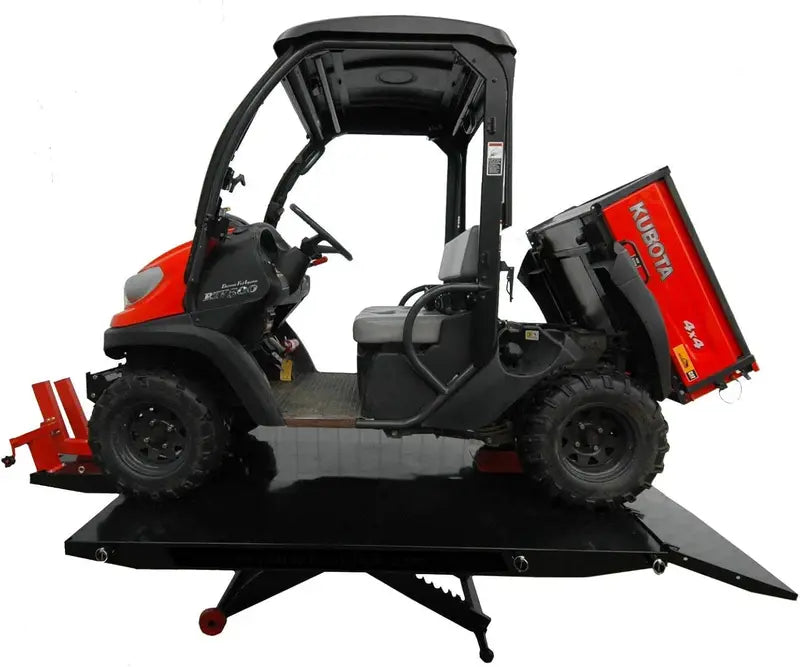 1500-LB Air-Powered Motorcycle & ATV Lift Table ¨C 48-Inch Wide with Side Extensions and 2-Year Warranty