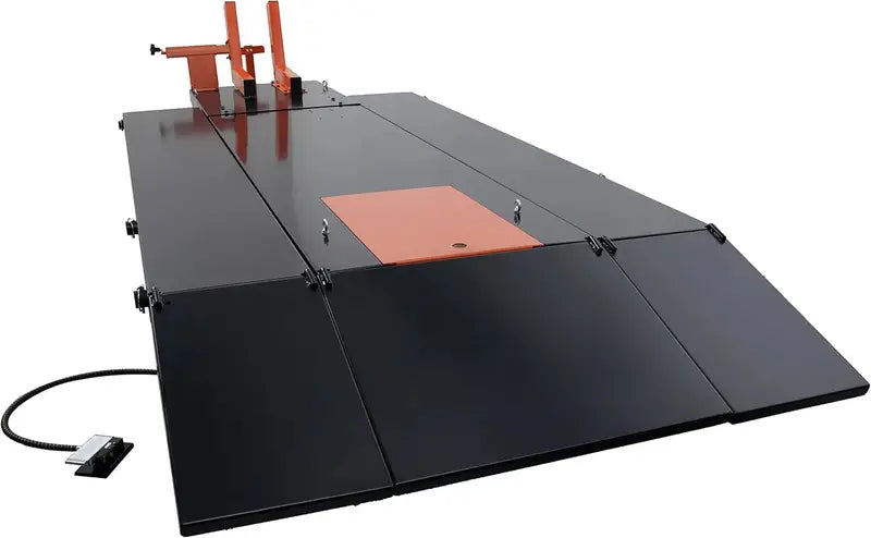 1500-LB Air-Powered Motorcycle & ATV Lift Table ¨C 48-Inch Wide with Side Extensions and 2-Year Warranty