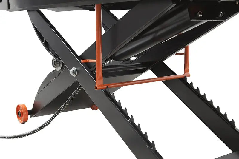 1500-LB Air-Powered Motorcycle & ATV Lift Table ¨C 48-Inch Wide with Side Extensions and 2-Year Warranty