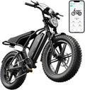 1500W All-Terrain Fat-Tire Electric Bike ¨C 20¡å Wheels. 60-Mile Range. 28 MPH Top Speed