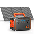 150W Solar Generator Kit ¨C Includes 30W Panel &amp; AC Outlet for Off-Grid Power