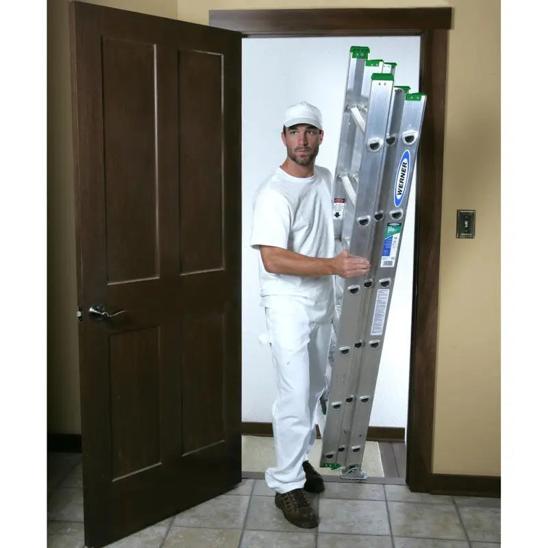 16 Ft. Type II Compact Aluminum Extension Ladder