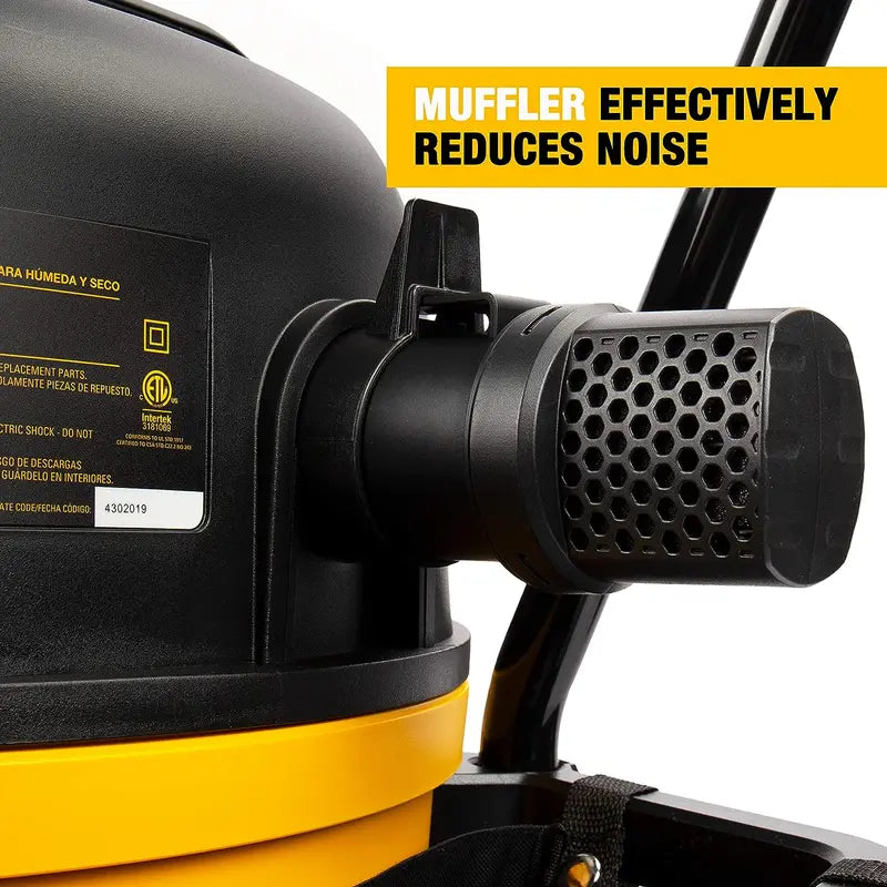 16 Gallon Yellow DXV16PA Poly Wet/Dry Vac with Accessories