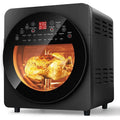 16-in-1 Large Air Fryer Toaster Oven ¨C Convection Roaster with Rotisserie. Dehydrator. and Multiple Cooking Modes