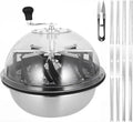 16-Inch Rotary Bud Trimmer with Upgraded Gearing and Dual-Blade System (Serrated + Straight)