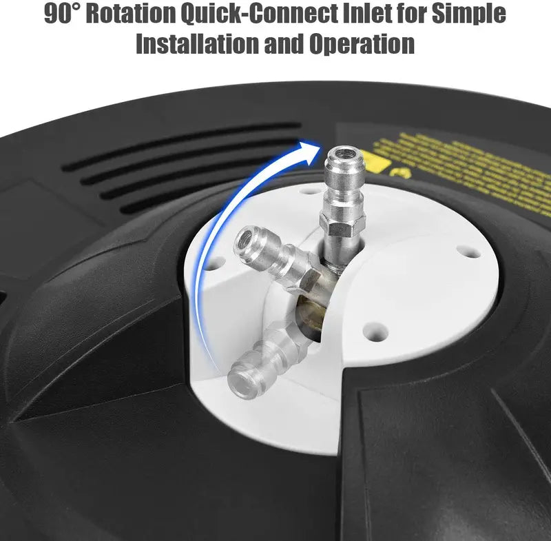 16-Inch Surface Cleaner Attachment for Pressure Washers ¨C Compatible with 3000 PSI Units
