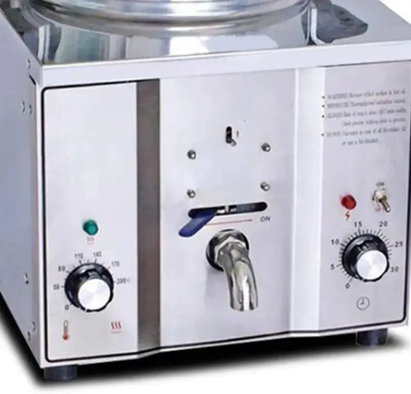 16-Liter Commercial Electric Pressure Fryer ¨C Stainless Steel Countertop Unit for Chicken and Seafood