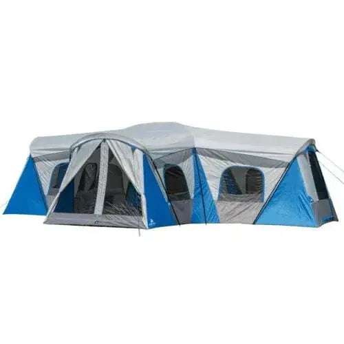 16-Person 3-Room Family Camping Tent ¨C Full-Size Cabin with Triple Entry Points
