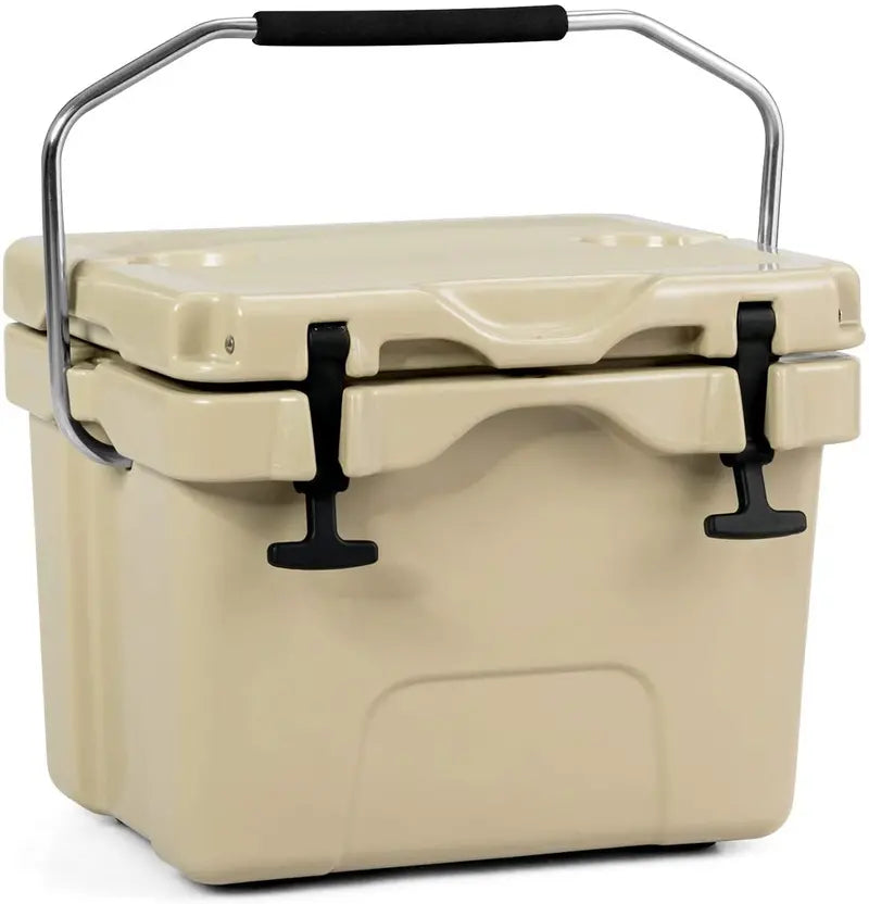 16-Quart Portable Cooler ¨C Insulated Ice Chest for Day Trips and Outdoor Adventures