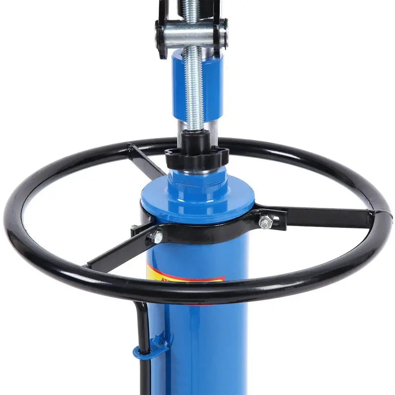 1660-lb Hydraulic Transmission Jack ¨C Vertical Lift with 360¡ã Swivel Pedal and Adjustable Height (33″¨C70″) (Blue)