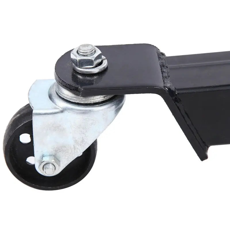 1660-lb Hydraulic Transmission Jack ¨C Vertical Lift with 360¡ã Swivel Pedal and Adjustable Height (33″¨C70″) (Blue)