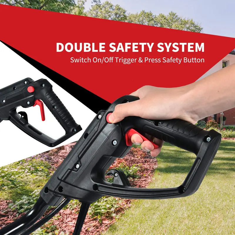 17-Inch Corded Electric Tiller &amp; Cultivator ¨C 13.5 Amp Motor with 9-Inch Tilling Depth