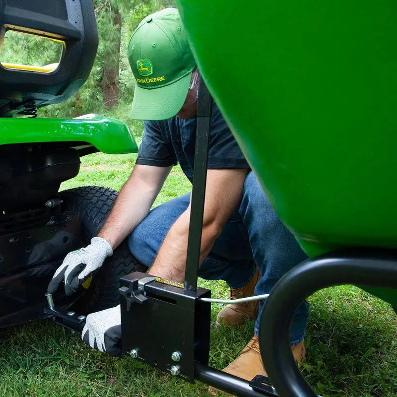 175-Pound Capacity Tow-Behind Broadcast Spreader ¨C Rustproof Poly Hopper