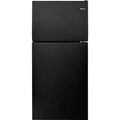 18-Cubic-Foot Top-Freezer Refrigerator ¨C Sleek Black Appliance with Energy-Efficient Cooling