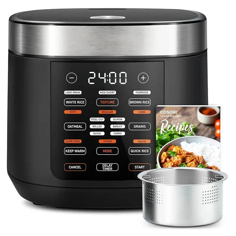 18-Function Digital Multi-Cooker with Rice Cooking Capability and Removable Inner Pot