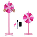 18-Inch or 24-Inch Adjustable Prize Wheel Kit with Chalkboard Marker. Eraser. and Spare Pointer