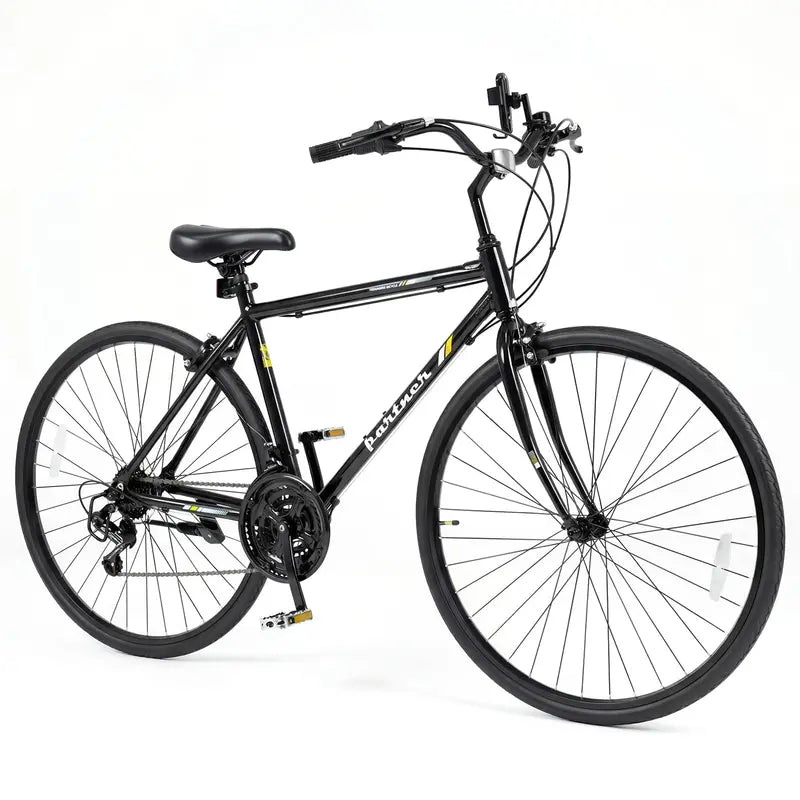 18-Speed Hybrid Commuter Bike ¨C 700C Wheels. Shimano Drivetrain. Urban Ready