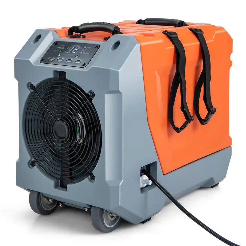 180-Pint Crawl Space Dehumidifier ¨C Commercial-Grade Unit with Built-In Pump. Drain Hose &amp; Auto Defrost (Covers Up to 6.000 Sq. Ft)