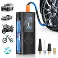 180 PSI Cordless Tire Inflator with LED Work Light and Auto-Shutoff Precision Gauge