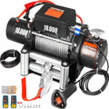 18.000-Lb Capacity 12V Electric Winch with Steel Cable ¨C Off-Road Towing Solution for ATV. UTV &amp; Trucks