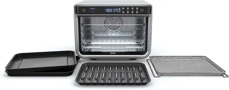 1800W Countertop Convection Air Oven ¨C Versatile Circular-Cooking Appliance for Baking. Roasting. Drying &amp; Pizza