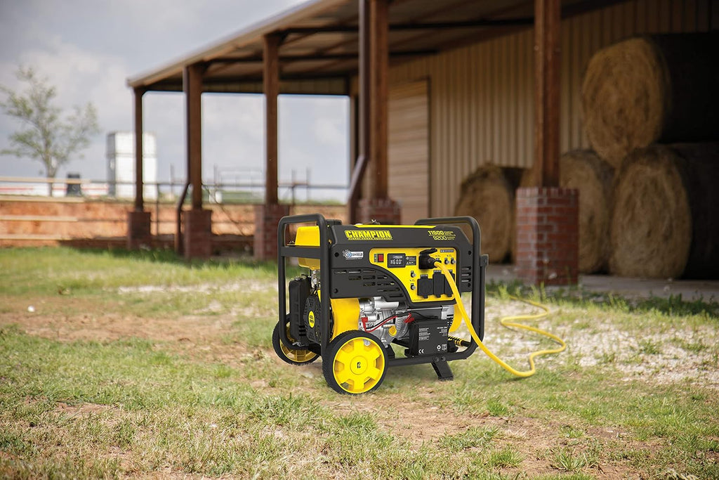 Champion Power Equipment 11.500/9.200-Watt Electric Start Portable Generator with CO Shield