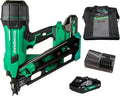 18V Brushless Tape Measure Nail Gun Kit ¨C 30¡ã Angle. 2″¨C3.5″ Nail Capacity. Includes 4.0Ah Battery