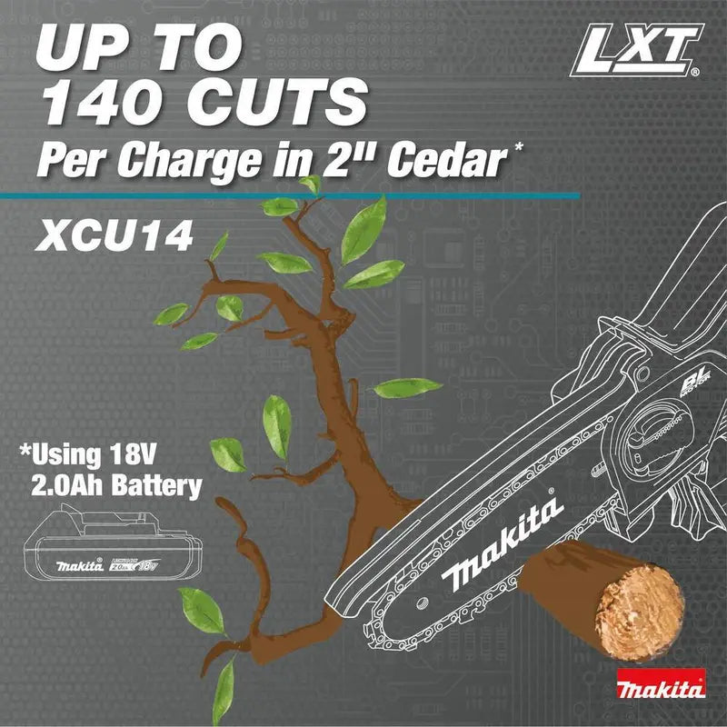 18V LXT Lithium-Ion Brushless 6″ Chain Saw - Tool Only (XCU14Z)