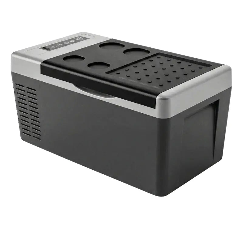 19¨C47 Quart 12V/24V Compressor Car Fridge Freezer with AC Power Adapter