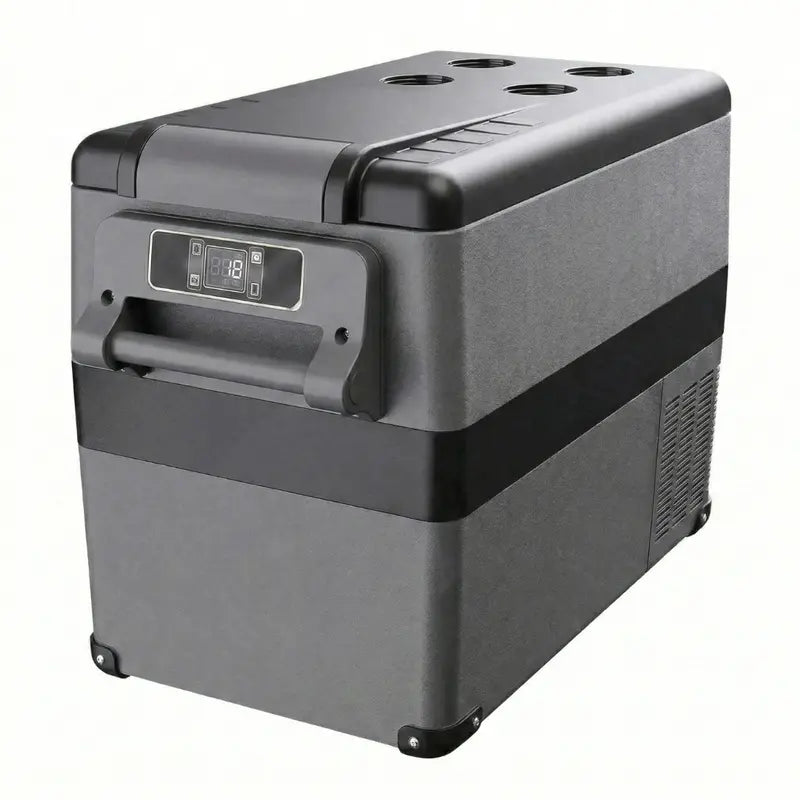 19¨C47 Quart 12V/24V Compressor Car Fridge Freezer with AC Power Adapter